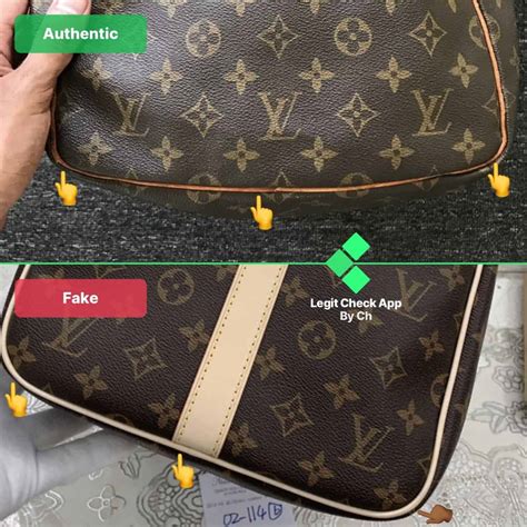 real louis vuitton duffle bag vs fake|How to Spot a Louis Vuitton Fake: From the Box to the Bag.